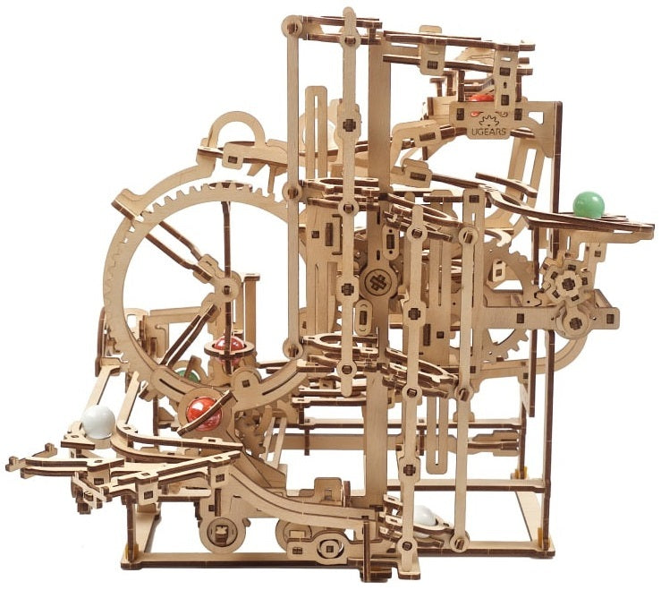 UGears: Marble Run Stepped Hoist (325pc) Board Game