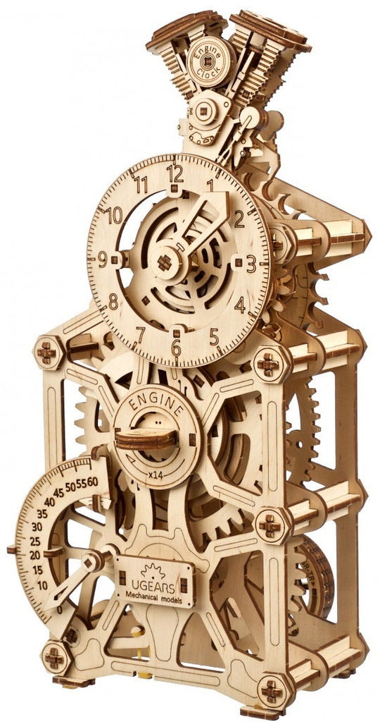 UGears: Engine Clock (265pc) Board Game