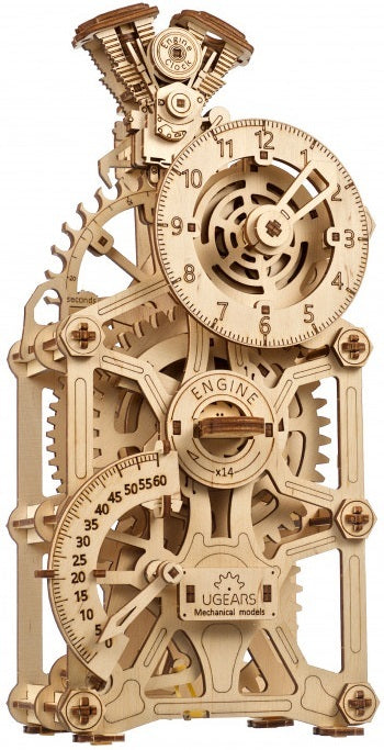 UGears: Engine Clock (265pc) Board Game