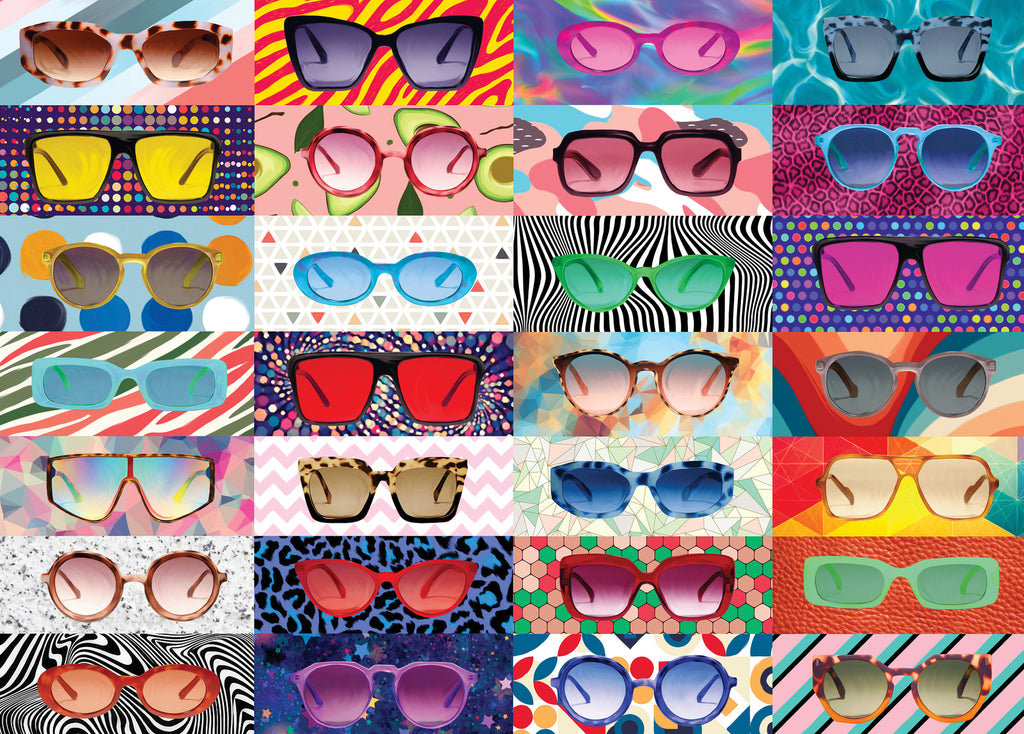 Splash of Colour: Sunglasses (1000pc Jigsaw) Board Game