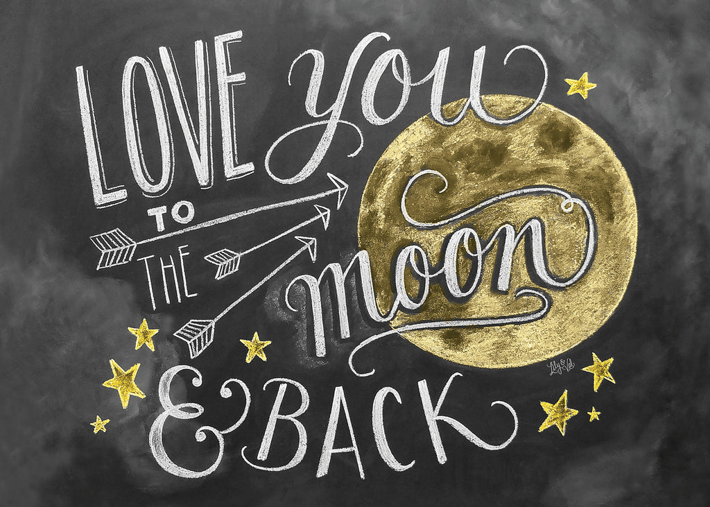 Chalk Talk - Moon and Back (1000pc Jigsaw) Board Game