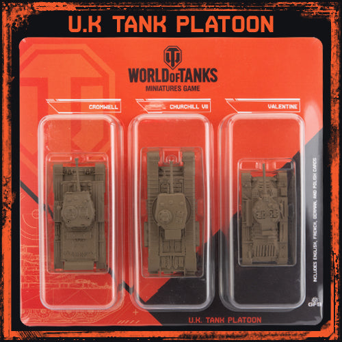 U.K. Tank Platoon (Cromwell, Churchill VII, Valentine)