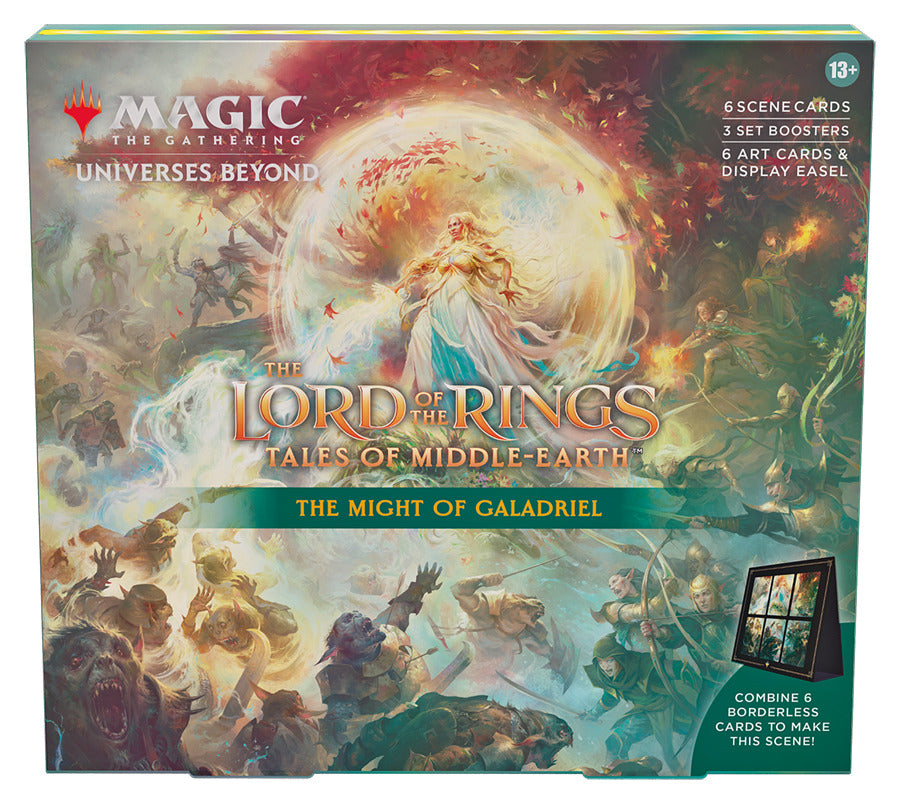 Magic The Gathering: LOTR - The Might of Galadriel - Holiday Scene Box
