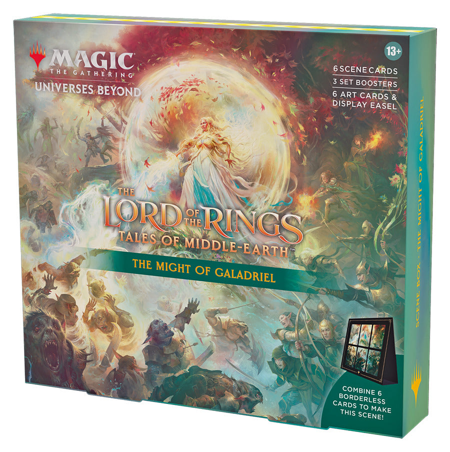 Magic The Gathering: LOTR - The Might of Galadriel - Holiday Scene Box