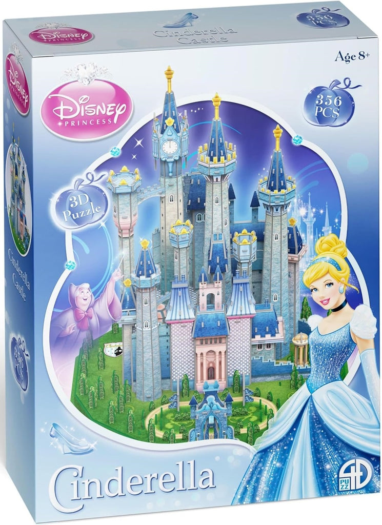 Disney: 3D Paper Models - Cinderella Castle (356pc) Board Game