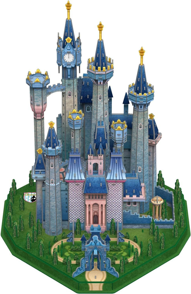 Disney: 3D Paper Models - Cinderella Castle (356pc) Board Game