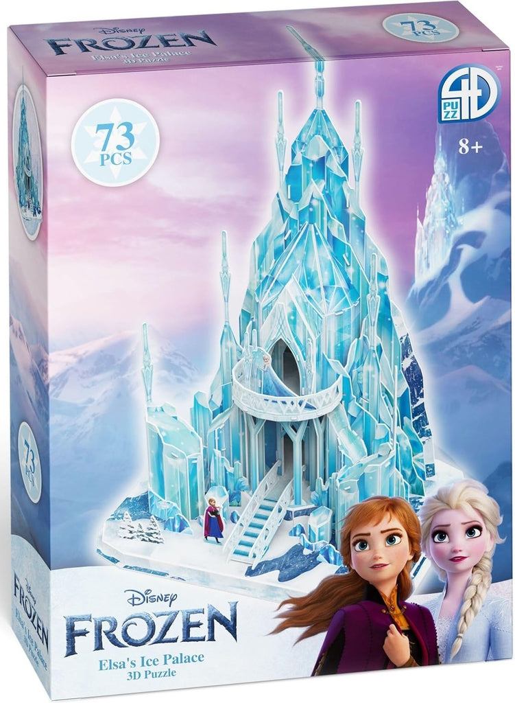 Disney: 3D Paper Models Frozen - Ice Palace Castle (73pc) Board Game