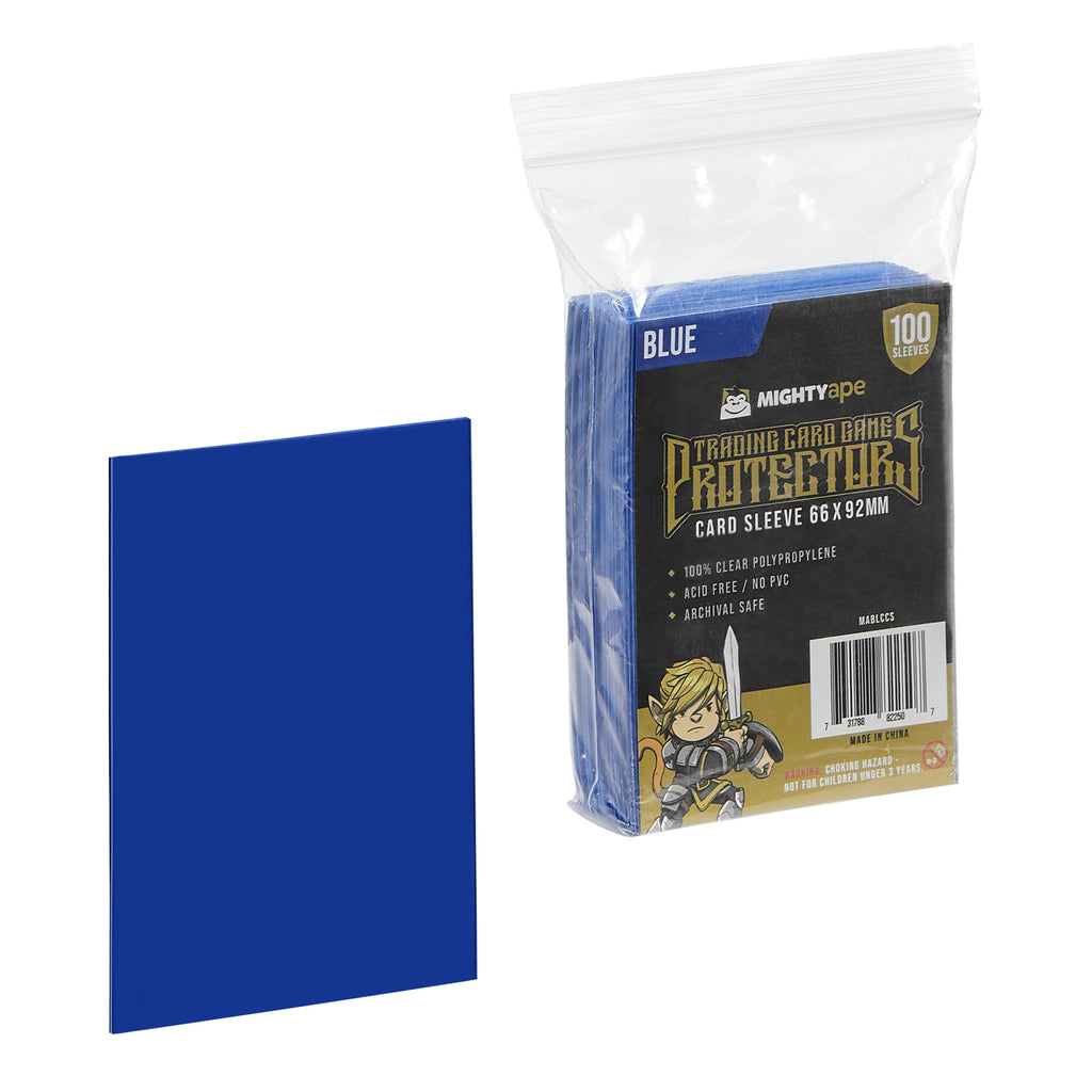 Mighty Ape: TCG Protectors (100 Sleeves) - Blue