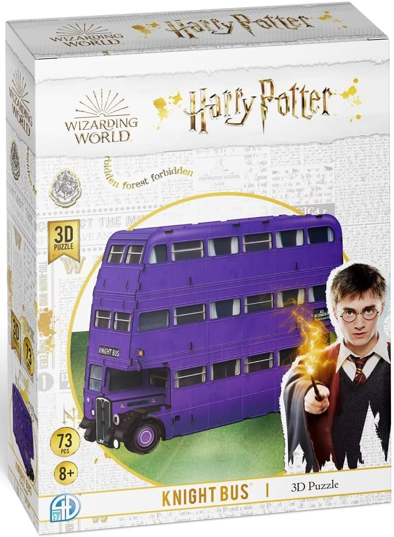 Harry Potter: 3D Paper Models - The Knight Bus (73pc) Board Game – The ...