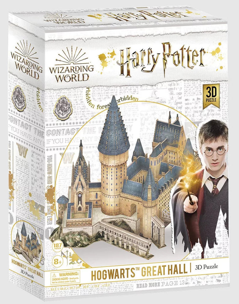 Harry Potter: 3D Paper Models - Hogwarts Great Hall (187pc) Board Game