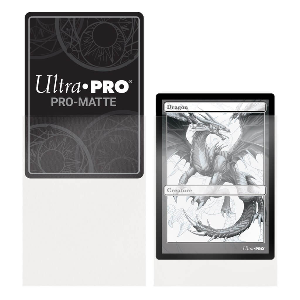 Ultra Pro Pro-Matte Standard Sleeves: Clear (50)