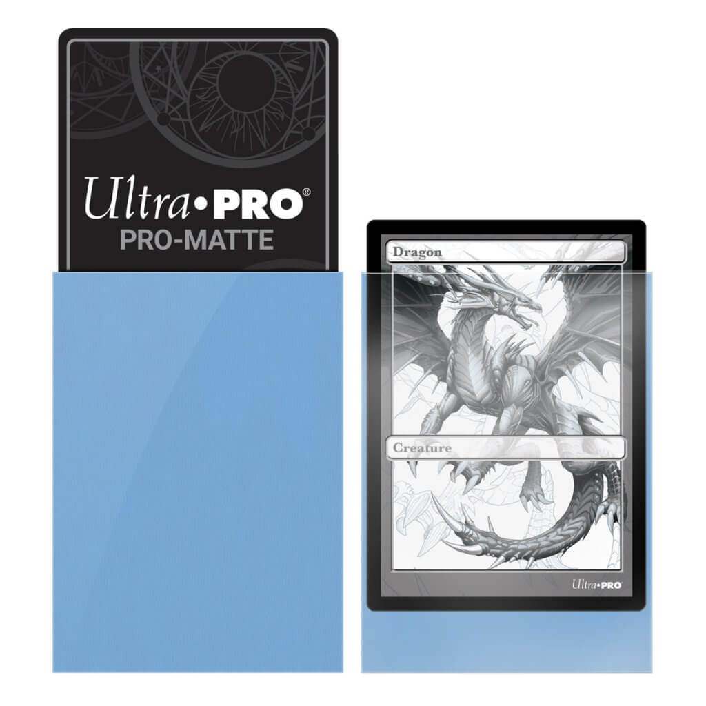 Ultra Pro Pro-Matte Standard Sleeves: Light Blue (50)