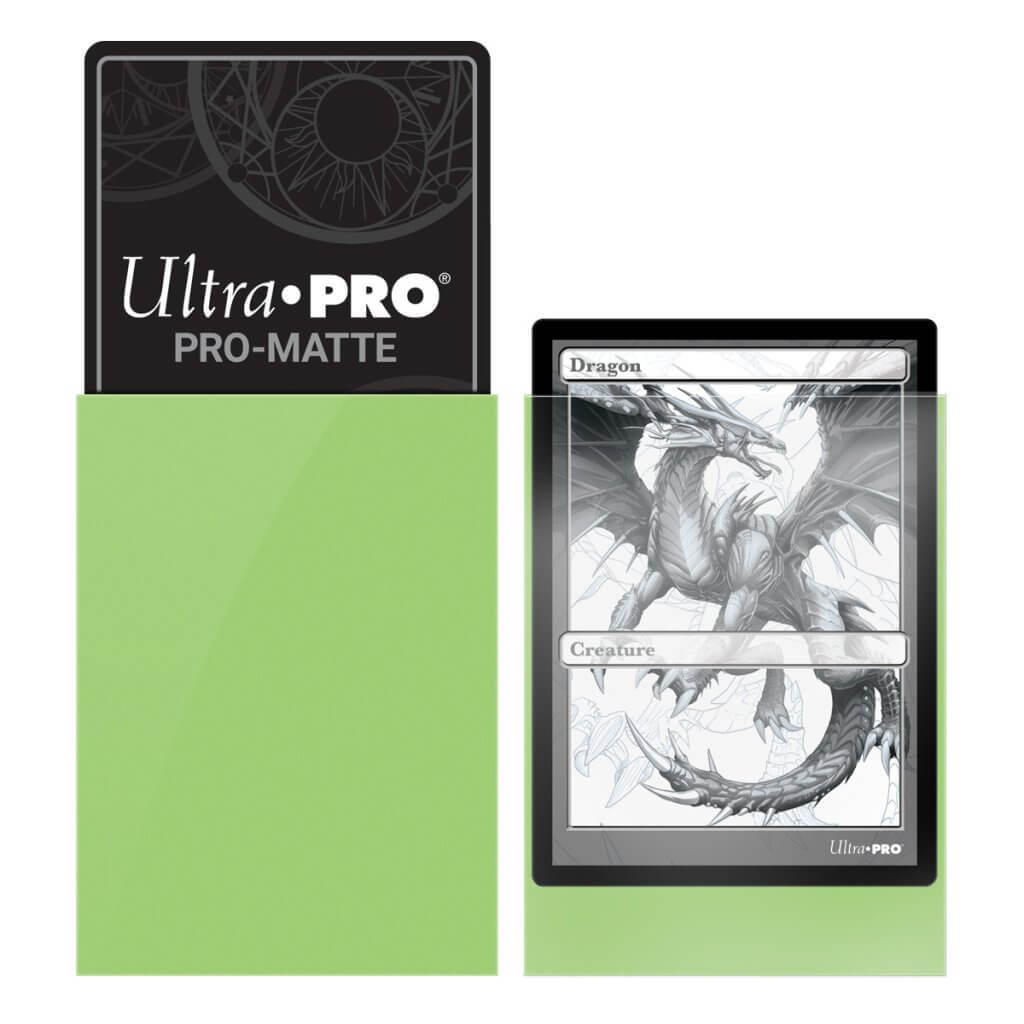 Ultra Pro Pro-Matte Standard Sleeves: Lime Green (50)