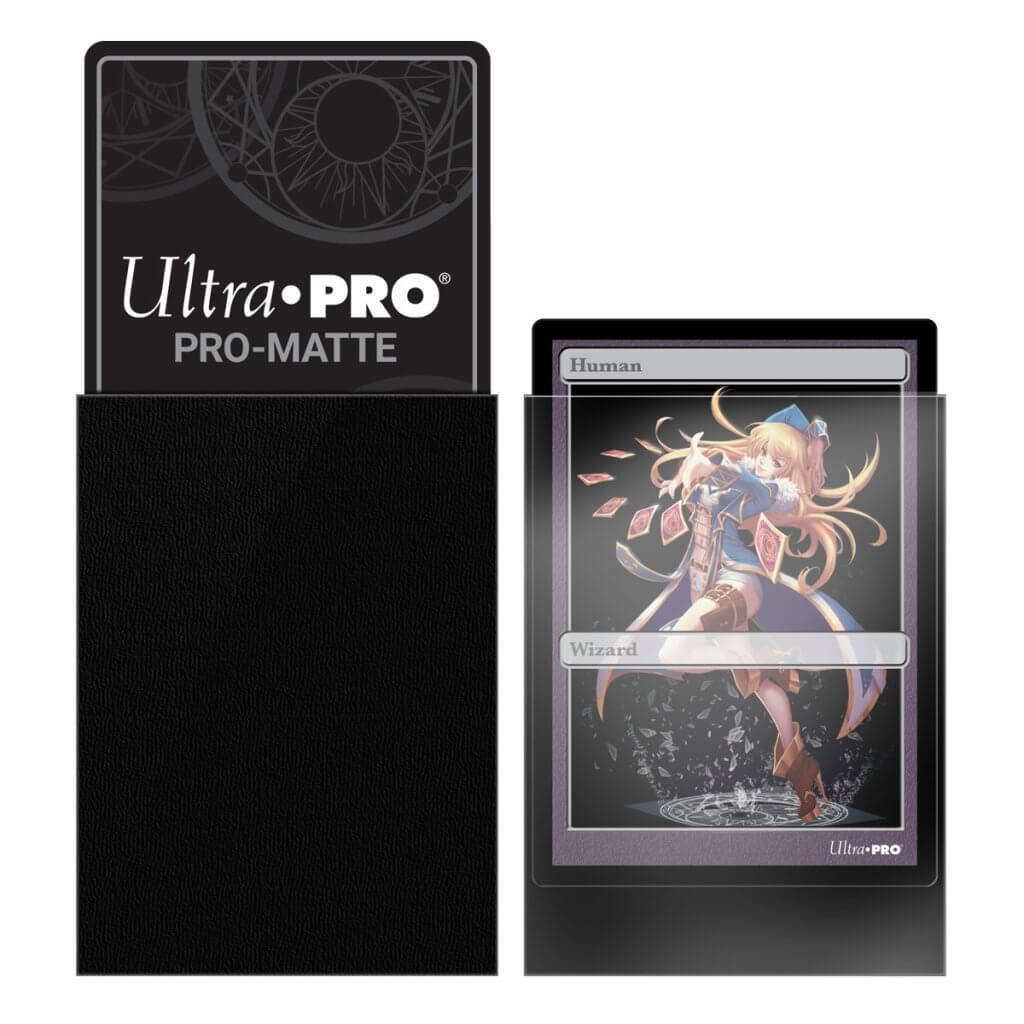 Ultra Pro: Deck Protector - Pro-Matte Small Black (60)