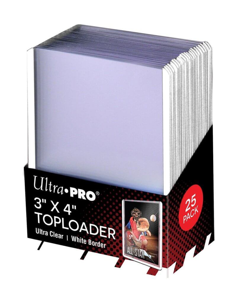 Ultra Pro: Toploaders - 3x4 White Border