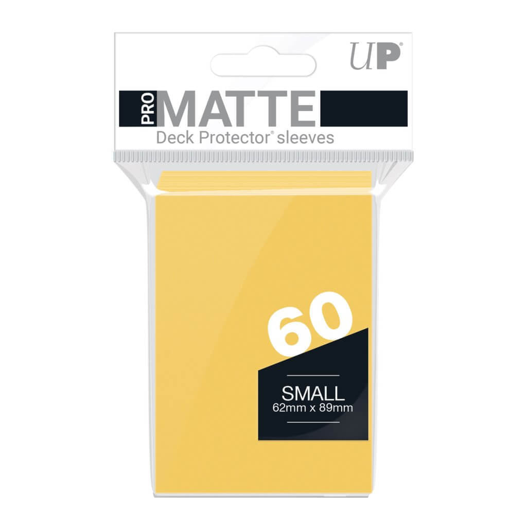 Ultra Pro: Pro-Matte Small Deck Protector Sleeves - Yellow
