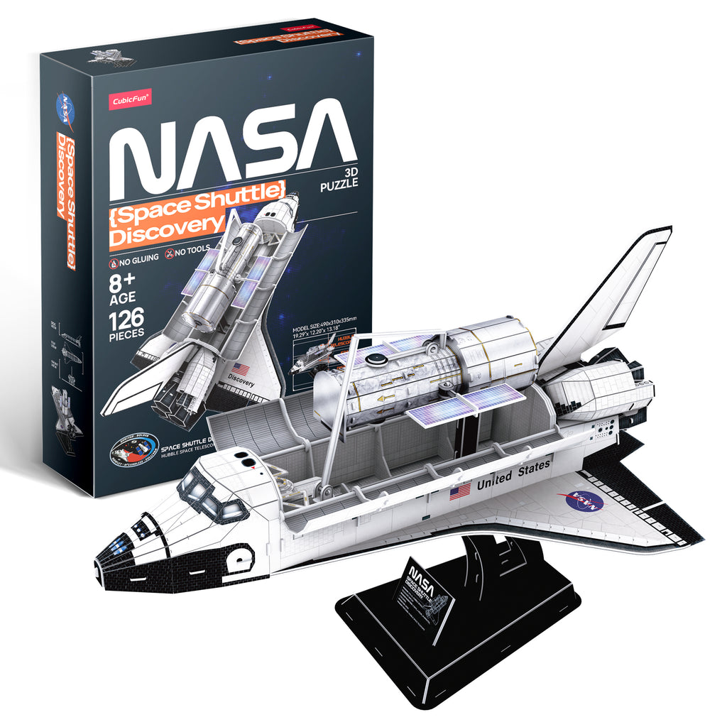 Cubic Fun: 3D NASA - Space Shuttle Discovery Board Game