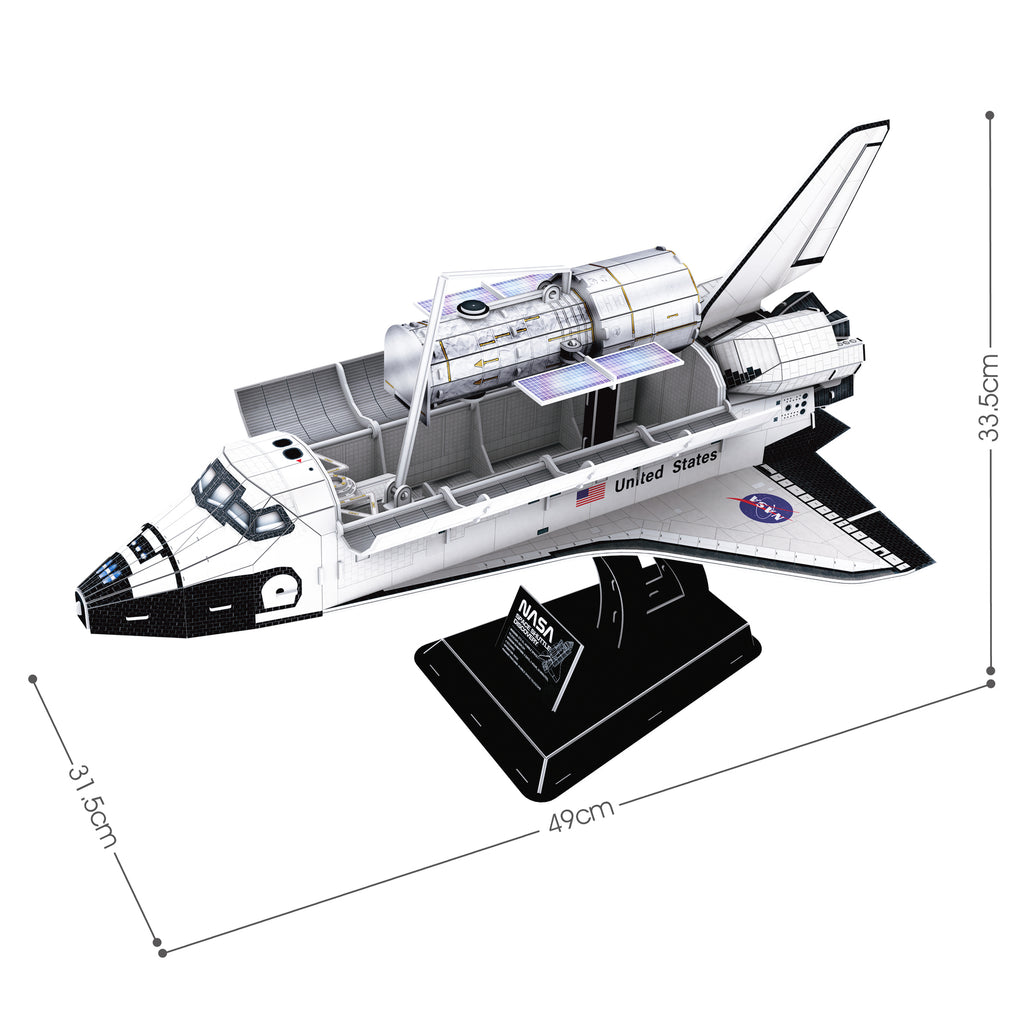 Cubic Fun: 3D NASA - Space Shuttle Discovery Board Game