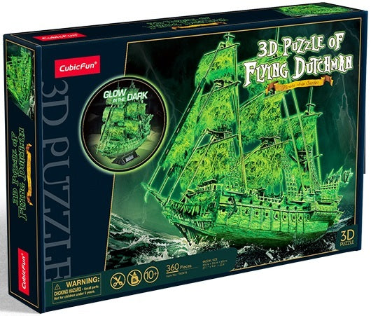 Cubic Fun: 3D Flying Dutchman (Glow in the Dark) Board Game