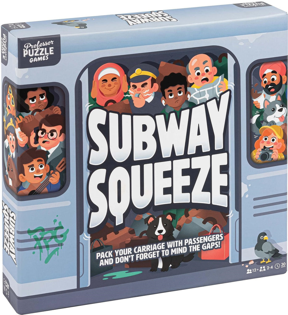 Professor Puzzle Games: Subway Squeeze