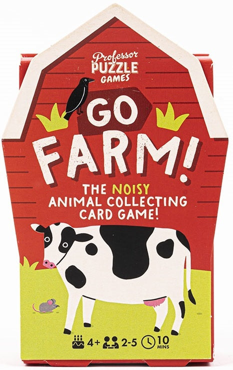 Professor Puzzle Games: Go Farm Card Game