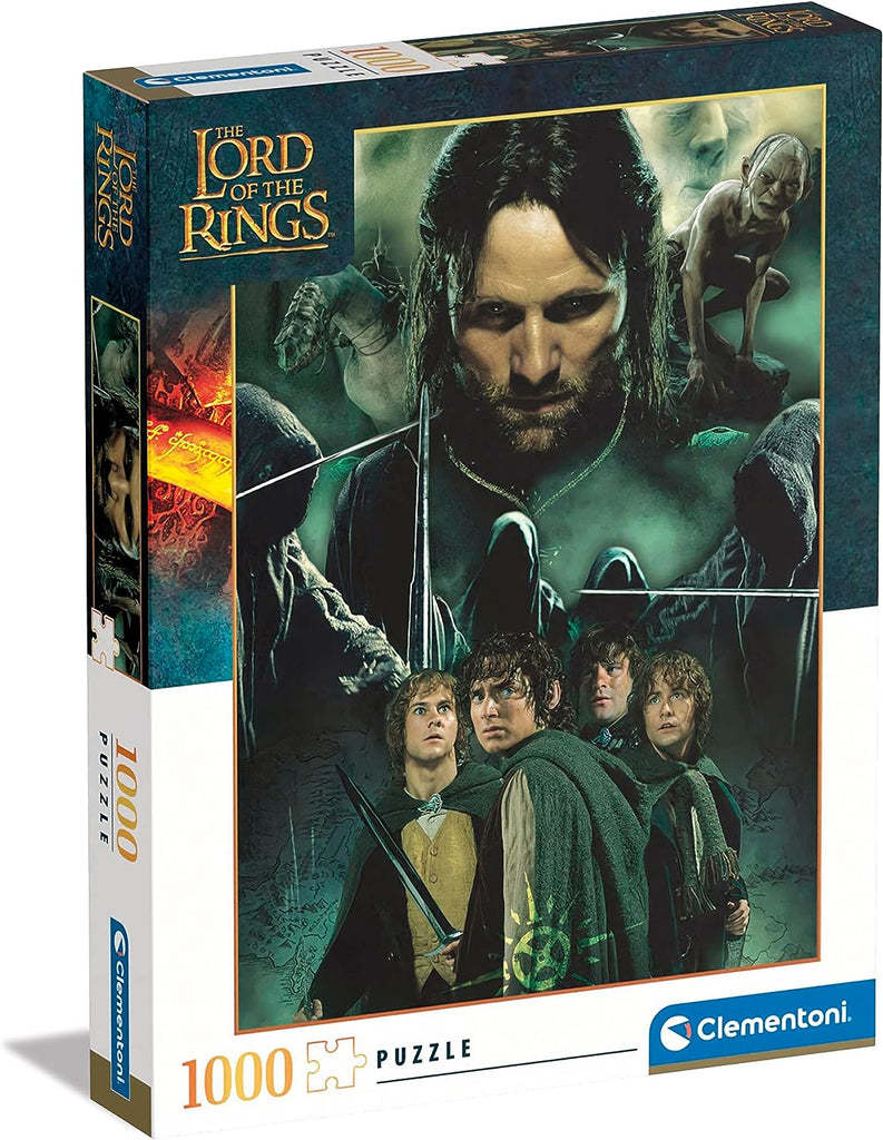 Clementoni: The Lord of the Rings Puzzle - Aragorn (1000pc Jigsaw) Board Game