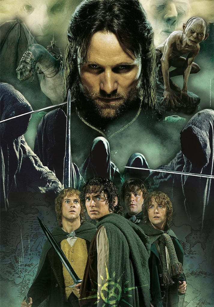 Clementoni: The Lord of the Rings Puzzle - Aragorn (1000pc Jigsaw) Board Game