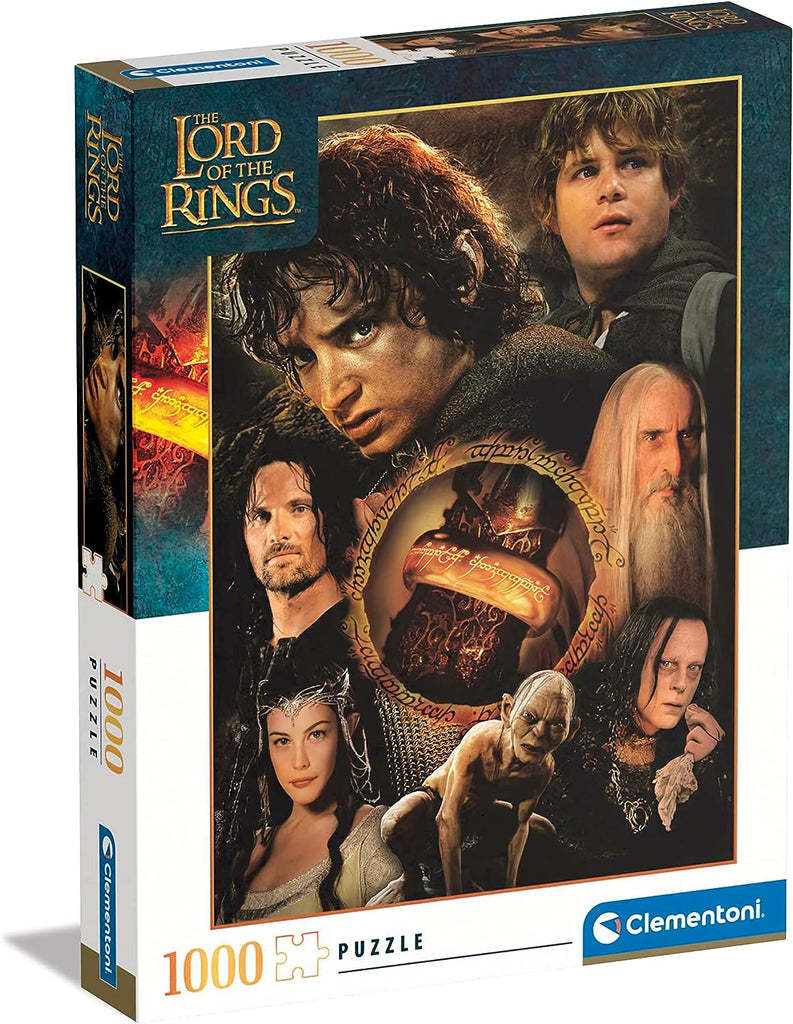 Clementoni: The Lord of the Rings Puzzle - Frodo And The Ring (1000pc Jigsaw) Board Game
