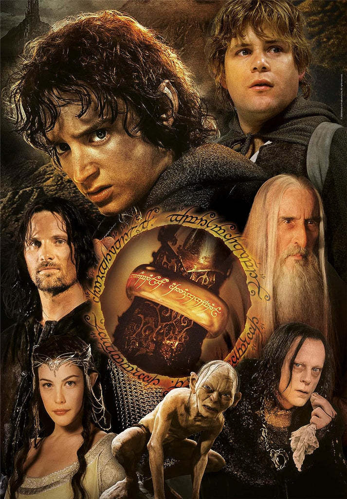 Clementoni: The Lord of the Rings Puzzle - Frodo And The Ring (1000pc Jigsaw) Board Game