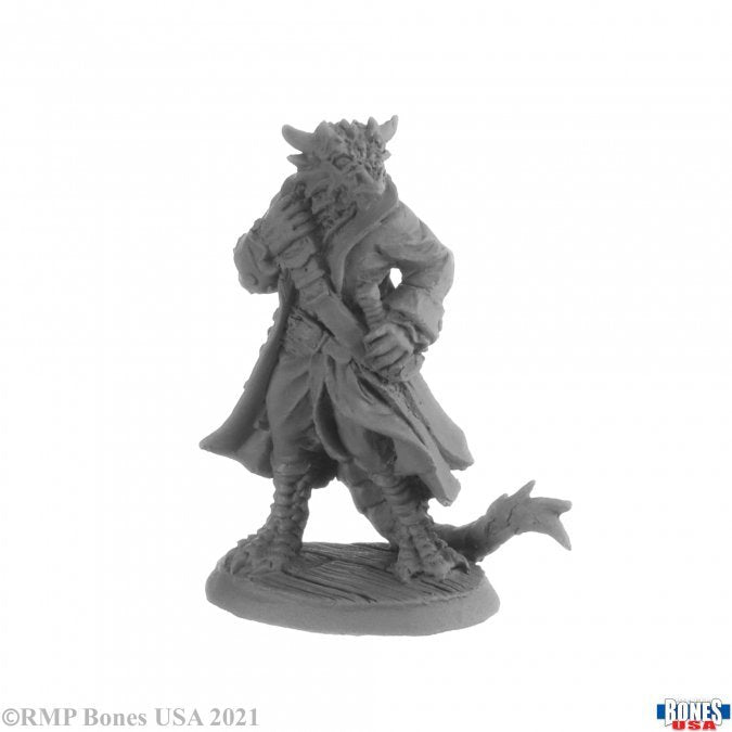 Reaper: Bones USA - Captain Blackscale, Dragonfolk Pirate