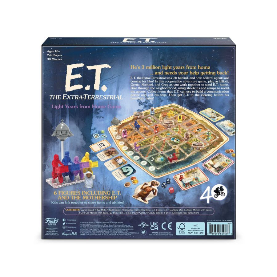 E.T. the Extra-Terrestrial: Light Years from Home Board Game