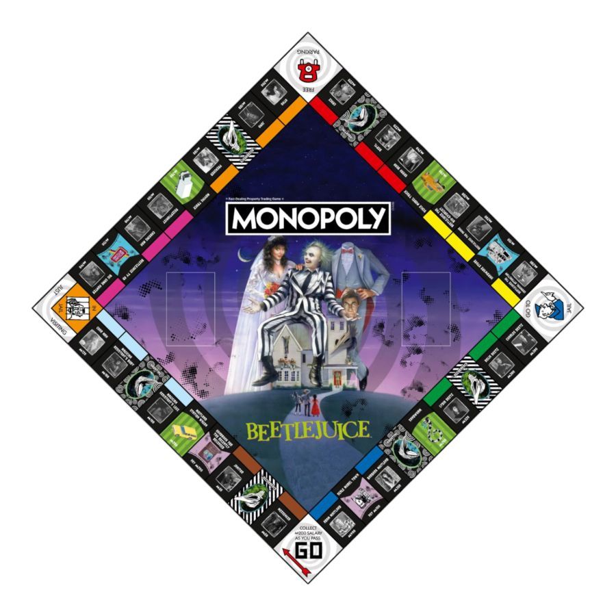 Monopoly: Beetlejuice Edition Board Game