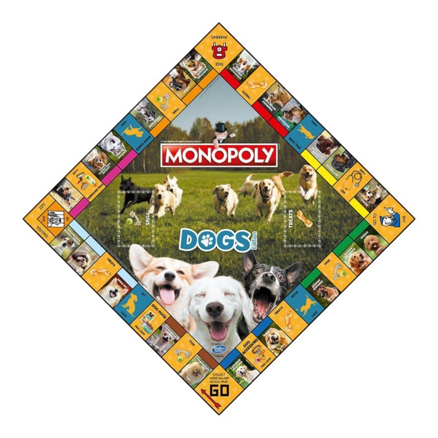 Monopoly: Dogs Edition Board Game