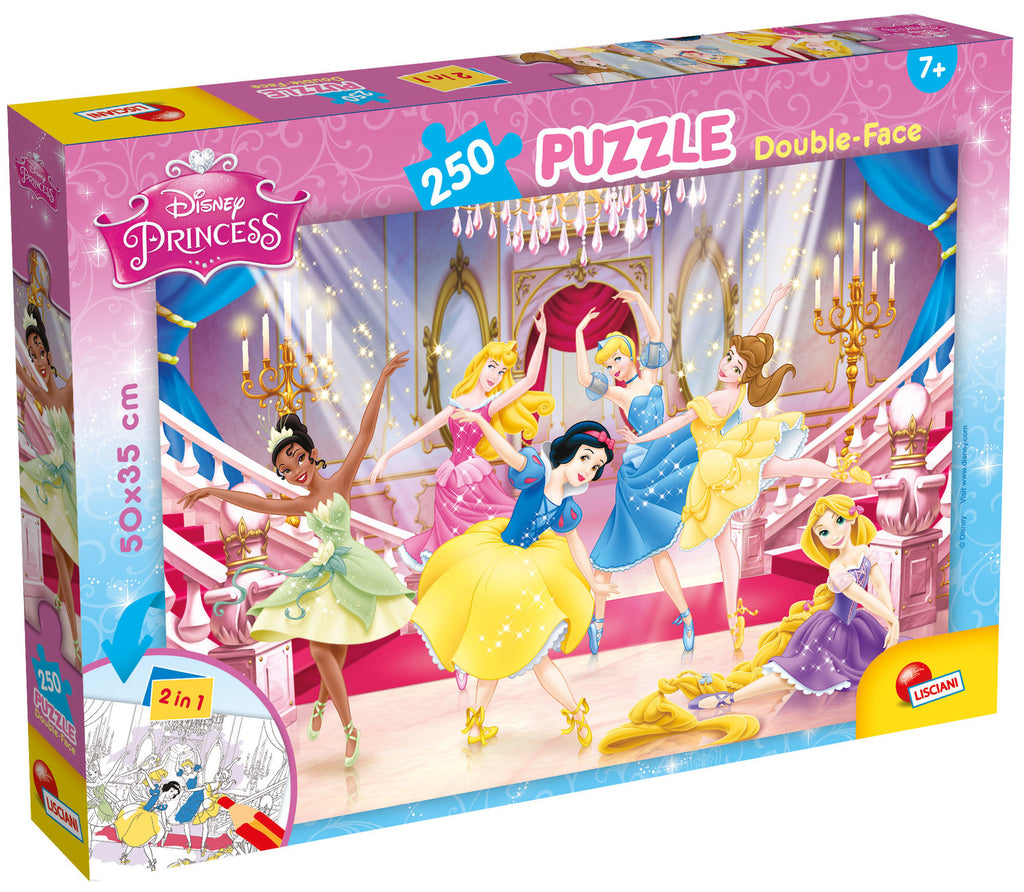 Disney: Princess' Double Sided Puzzle (250pc Jigsaw) Board Game