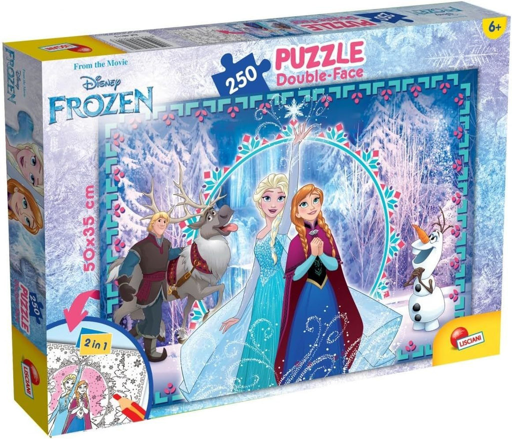 Disney: Frozen Double Sided Puzzle (250pc Jigsaw) Board Game