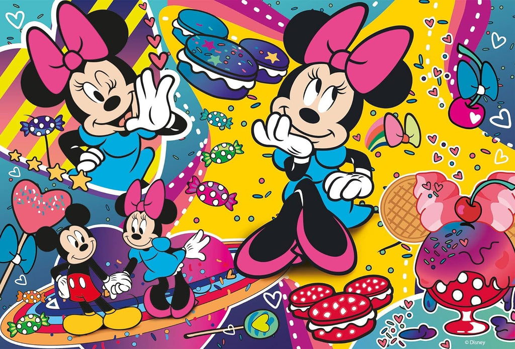 Disney: Minnie Mouse Double Sided Puzzle (250pc Jigsaw) Board Game