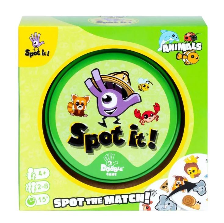 Spot It! Animals (Card Game)