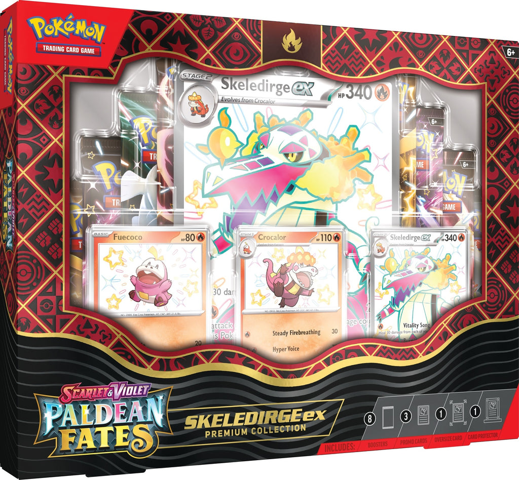 Pokemon TCG: Paldean Fates - Premium Collection (Skeledirge)