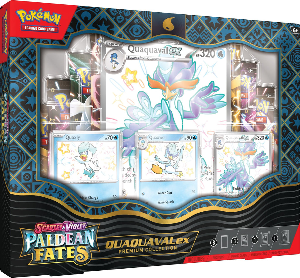 Pokemon TCG: Paldean Fates - Premium Collection (Quaquaval)