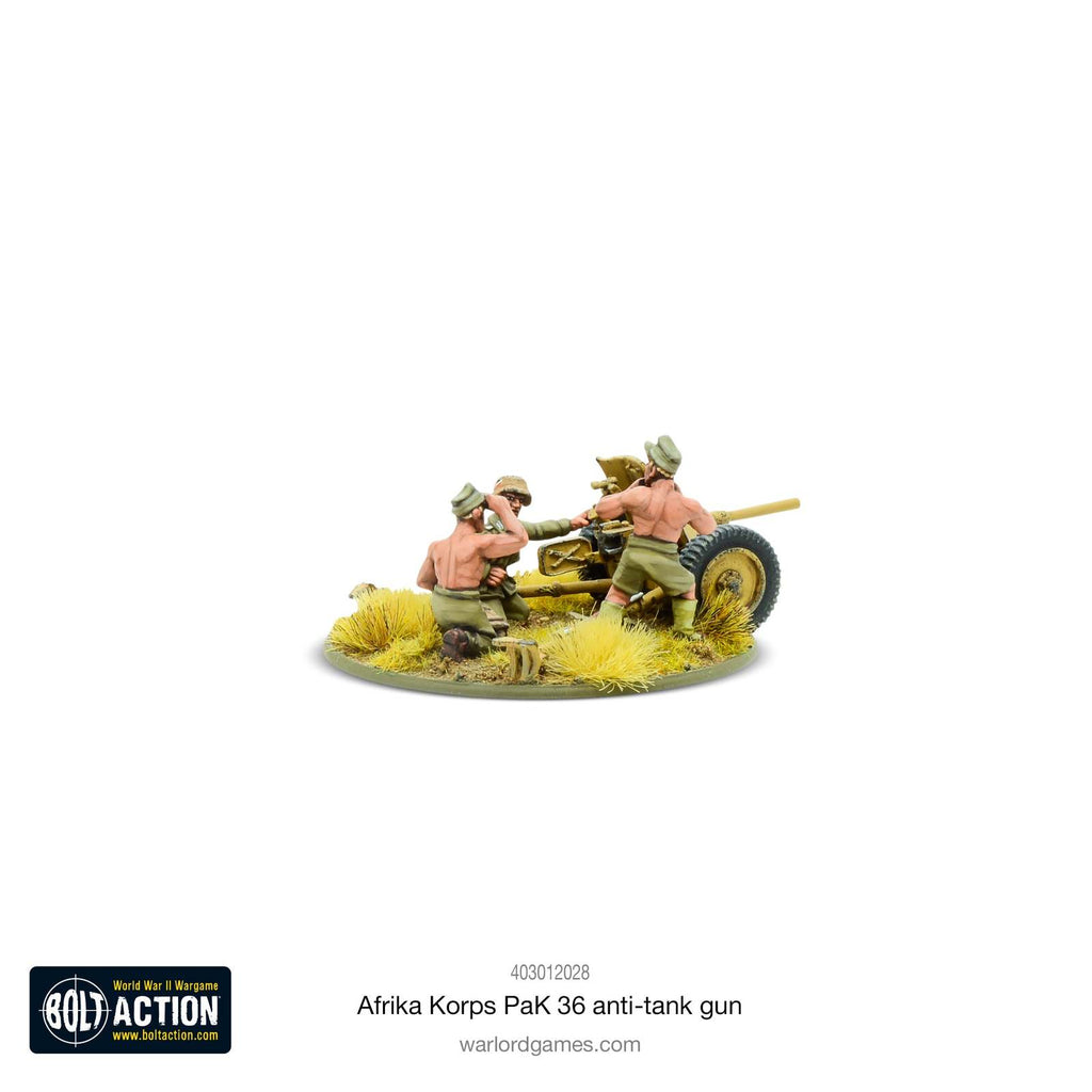 Bolt Action - Afrika Korps Pak 36 Light Anti-Tank Gun