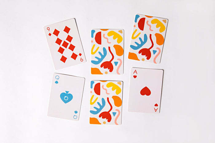 Journey Of Something: Abstract Playing Cards Board Game