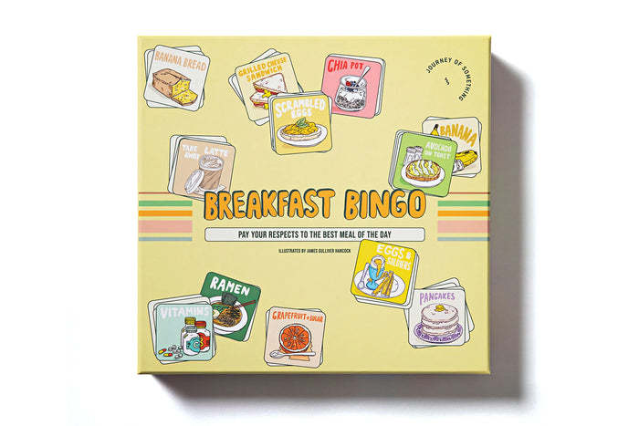 Journey Of Something: Breakfast Bingo Board Game