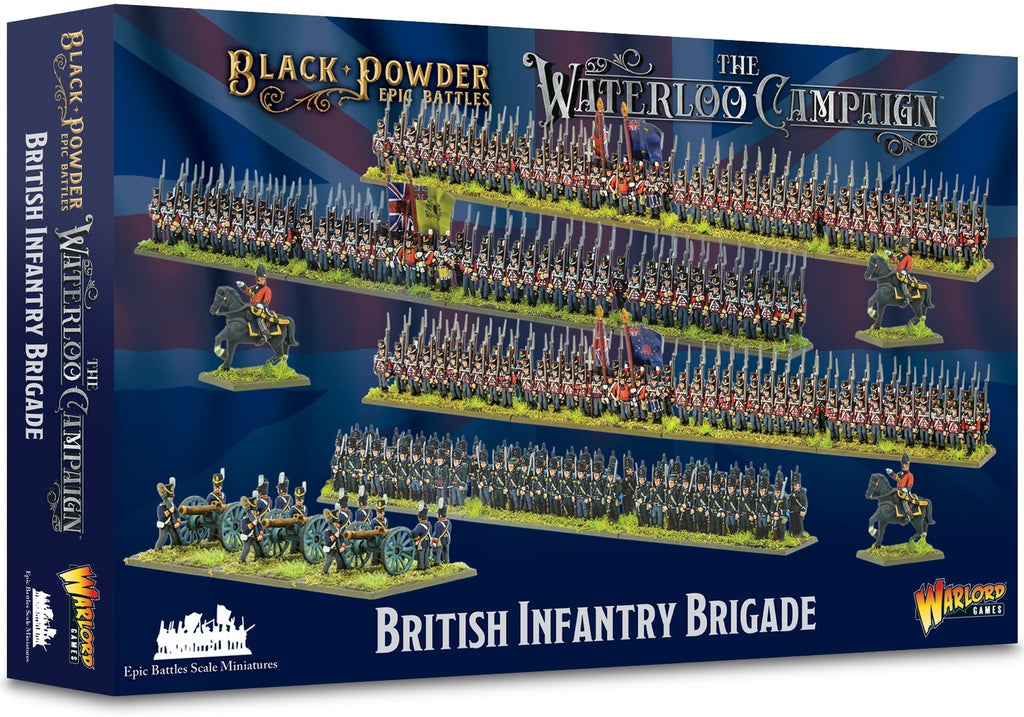 Black Powder Epic Battles: Waterloo - British Infantry Brigade