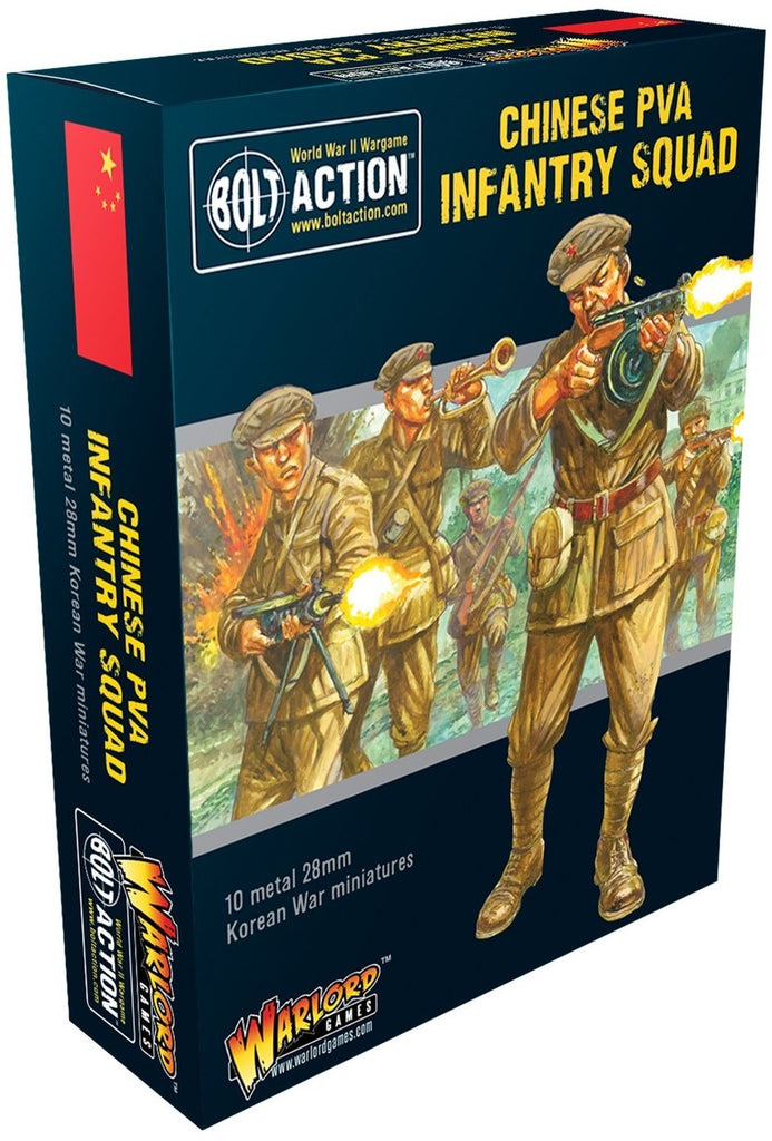 Bolt Action - Chinese PVA Infantry Squad