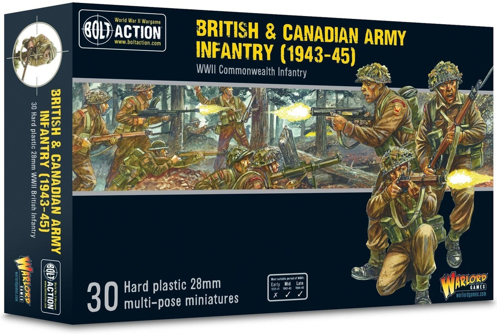 Bolt Action - British & Canadian Army Infantry (1943-45)