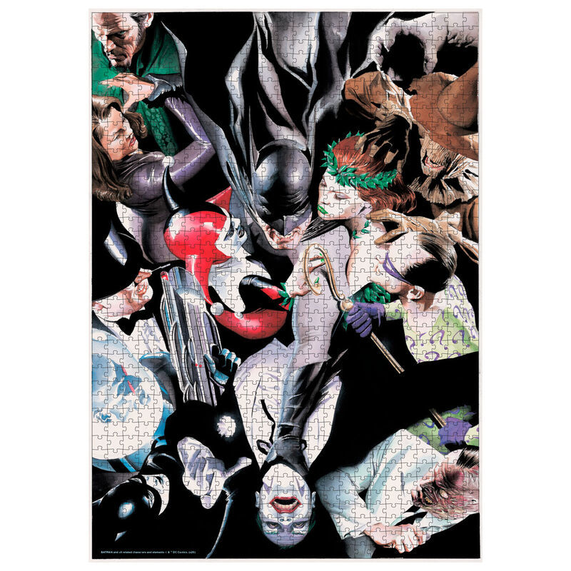 SD Toys: DC Comics - Batman Enemies Puzzle (1000pc Jigsaw) Board Game