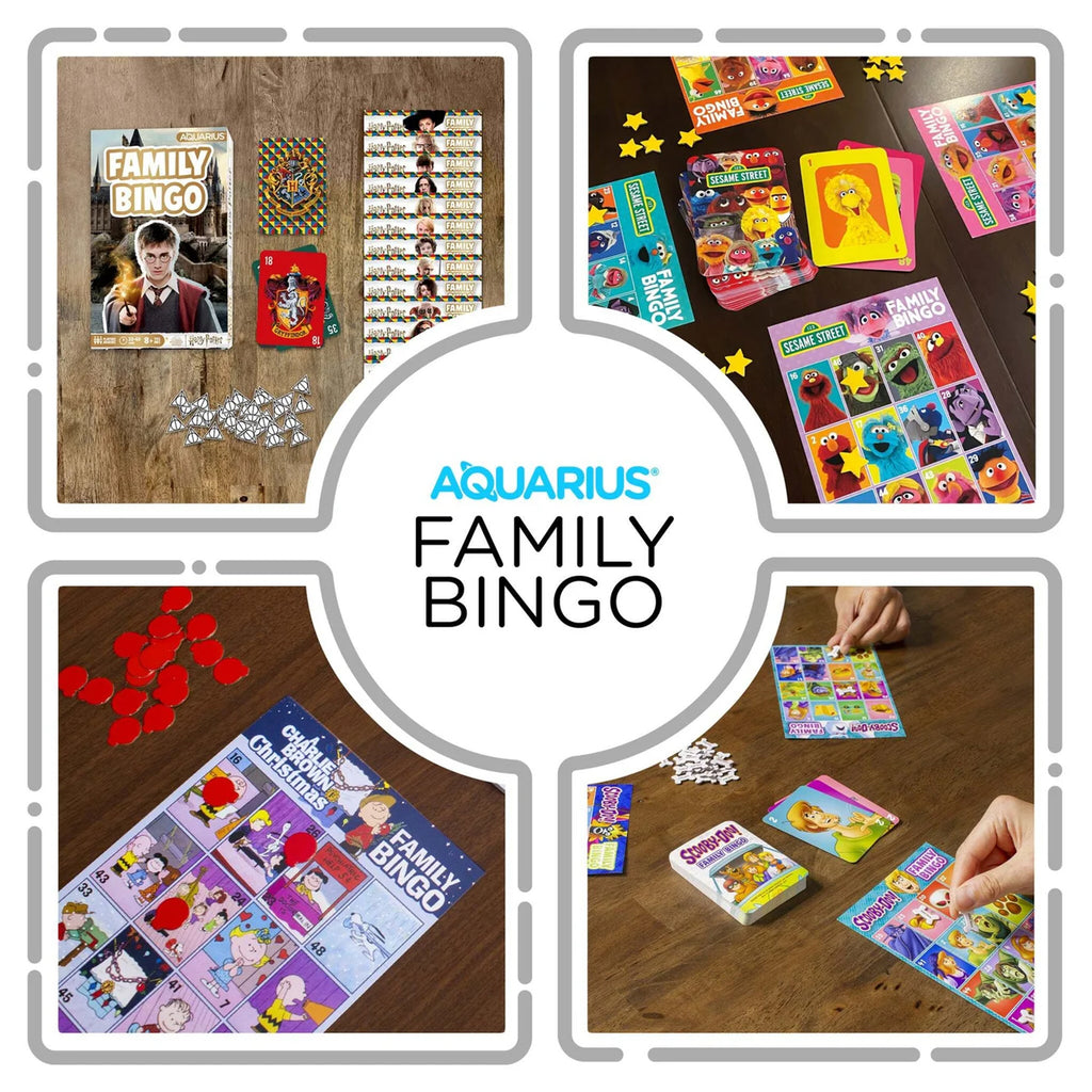 Aquarius: Harry Potter - Family Bingo Board Game