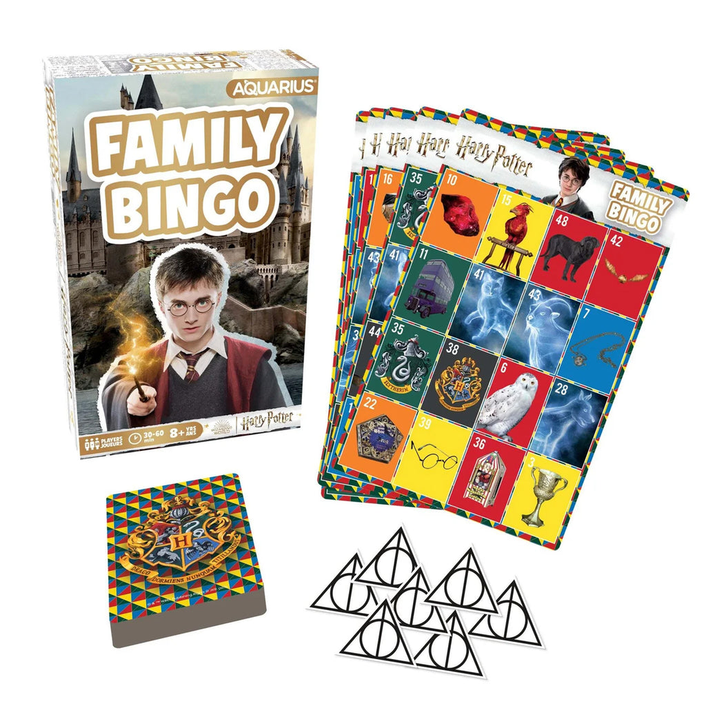 Aquarius: Harry Potter - Family Bingo Board Game