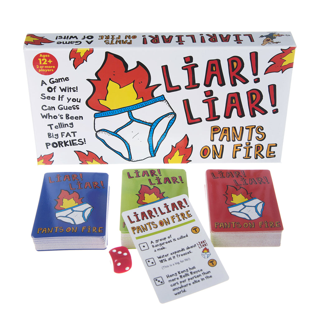 Liar Liar Pants On Fire Board Game