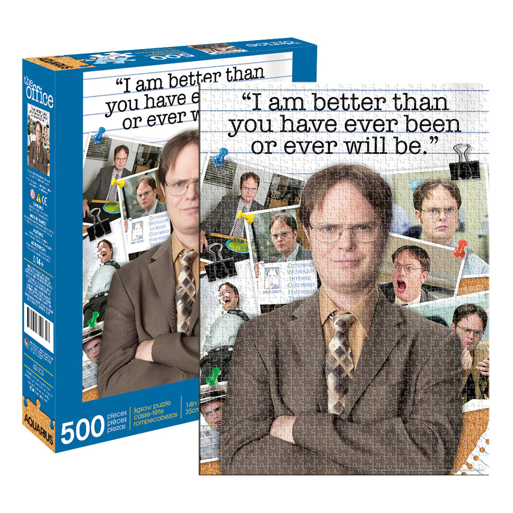 Aquarius: The Office - Dwight Schrute (500pc Jigsaw) Board Game